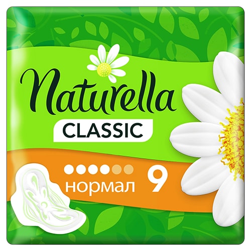 Прокладки "Naturella Classic Normal" 9 шт. 